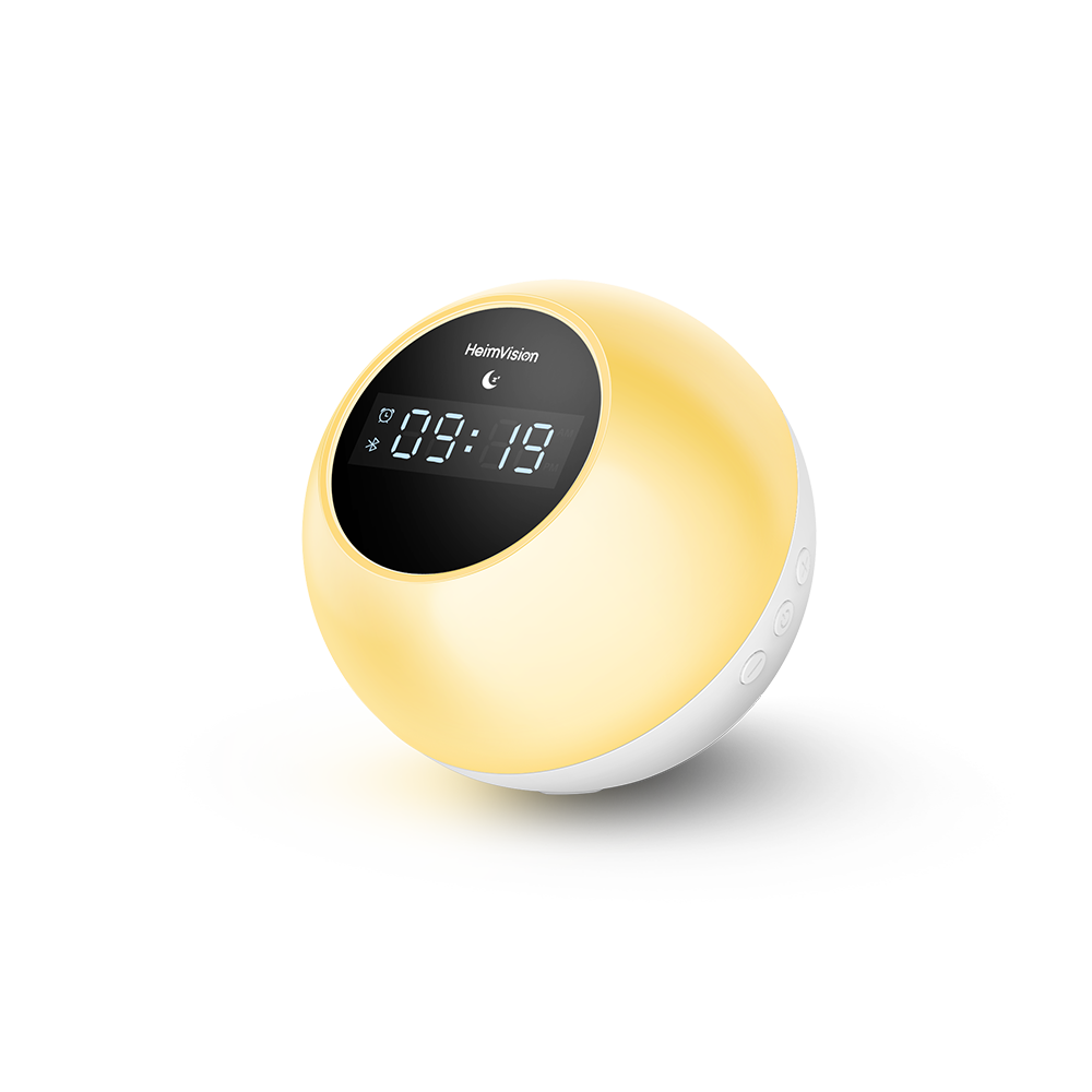 HeimVision A60C Music Wake Up Light, Sunrise Digital Alarm Clock