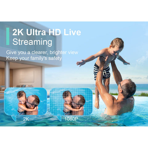 heimvision 2k wireless security camera system